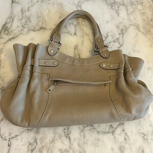 Adamis, Leather Bag, Taupe